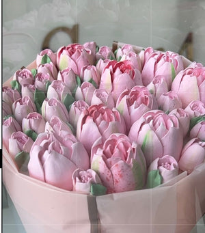Unique edible flower arrangement for special occasions
