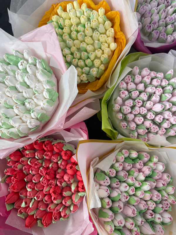 Mix tulips bouquet