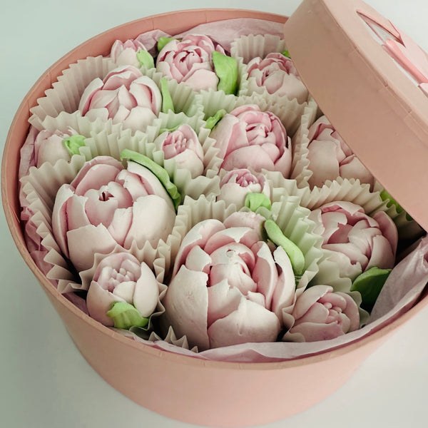 20 pink tulips gift
