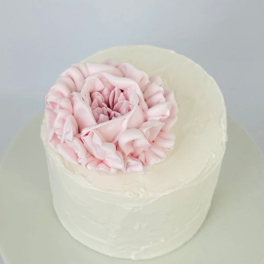 Large pink peony
