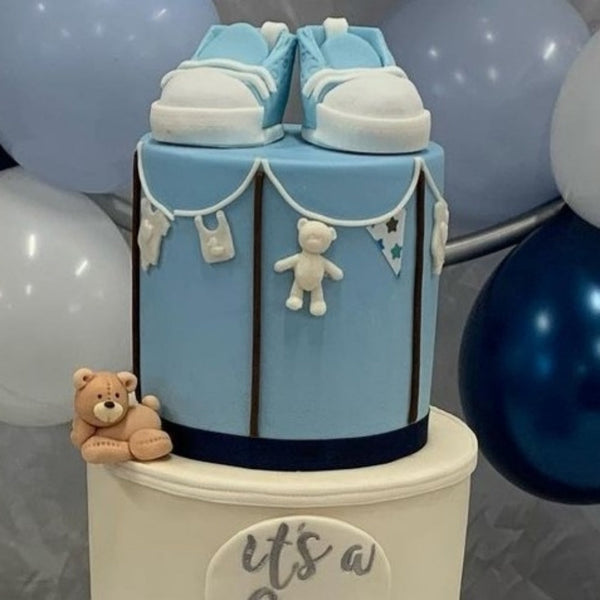 2 Blue Boots Set / TSET1025