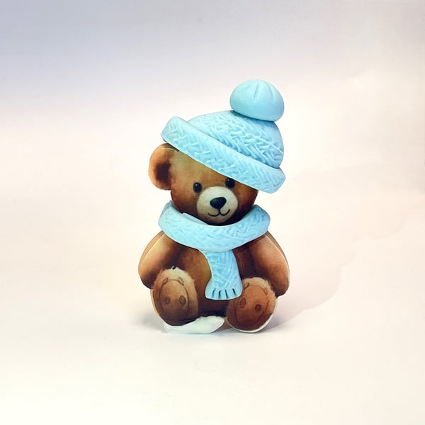Christmas Bear Blue