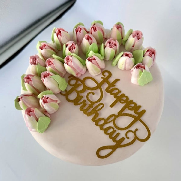 Small Pink Tulips
