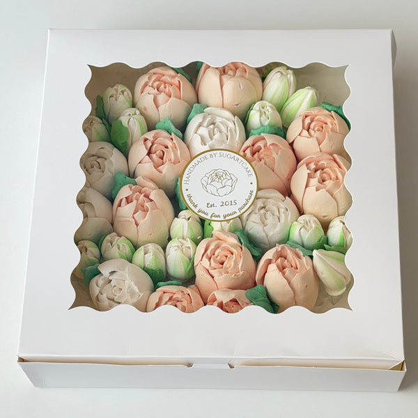 Tulips Ivory cream - 8inch