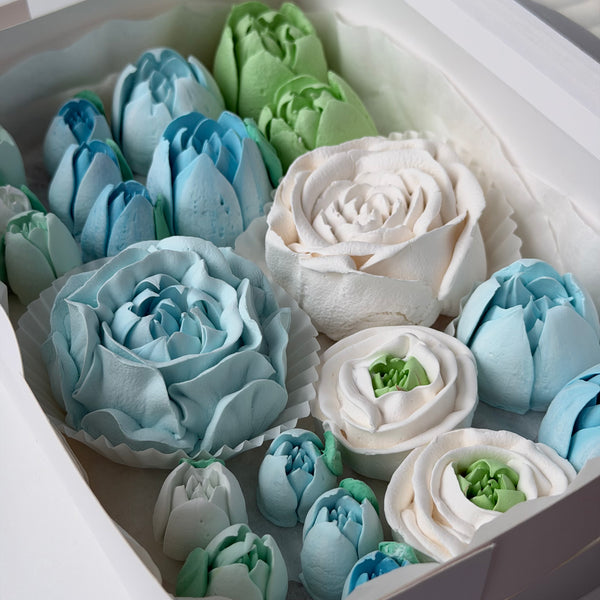 Flowers Set - blue