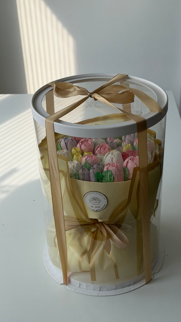 Mix tulips Gold Large_bouquet