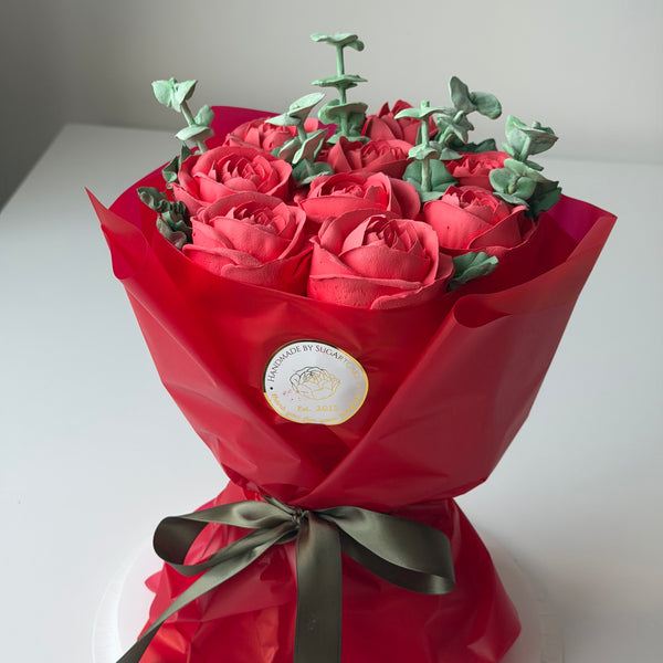 Red Large Roses Bouquet