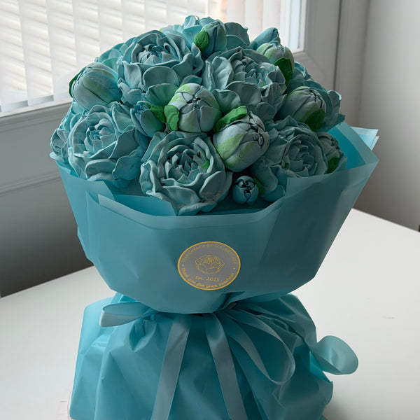 Peony Bouquet Blue