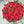 Load image into Gallery viewer, 6 Small Roses - rich red

