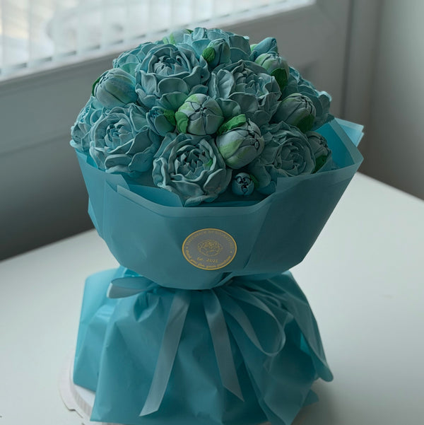 Peony Bouquet Blue