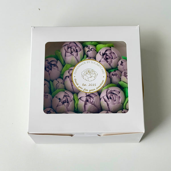Tulips purple- 6inch