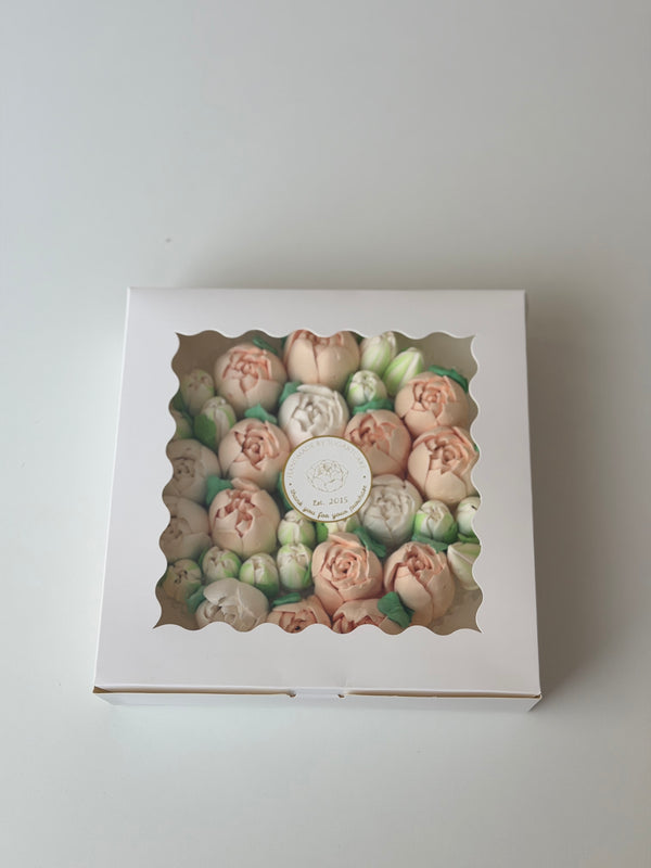 Tulips Ivory cream - 8inch