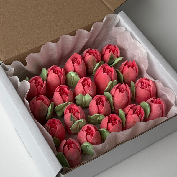 Small Tulip - rich red