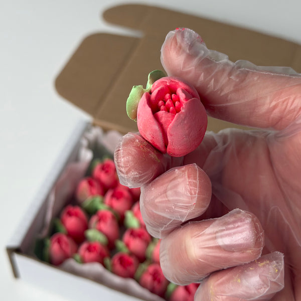 Small Tulip - rich red