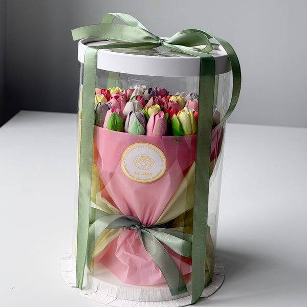 Mix tulips Delicate_bouquet