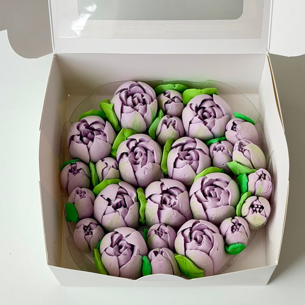 Tulips purple- 6inch