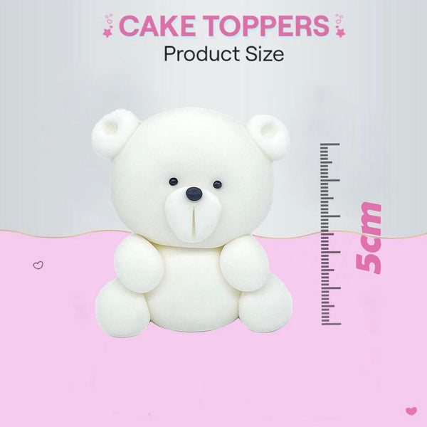 WHITE TEDDY set