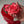 Load image into Gallery viewer, 3 Large Roses - rich red
