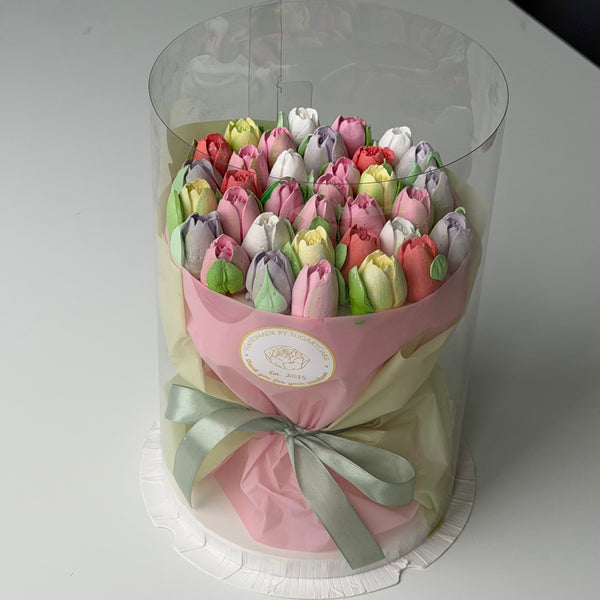 Mix tulips Delicate_bouquet