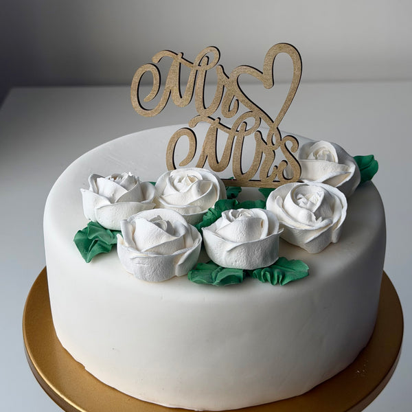 Small Rose - pure white