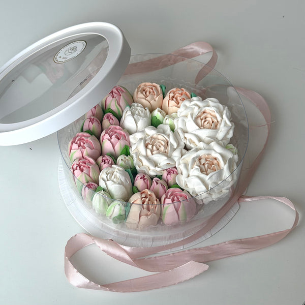 Blush flowers Delux_box
