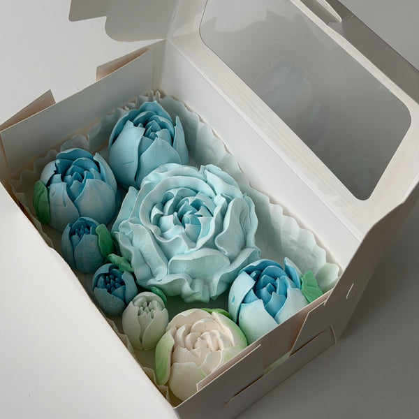 Flowers small Set - blue