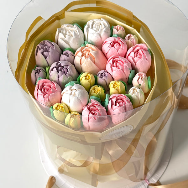 Mix tulips Gold Small_bouquet