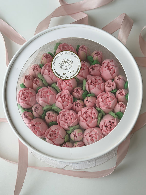 Pink tulips Delux_box