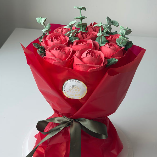 Red Large Roses Bouquet