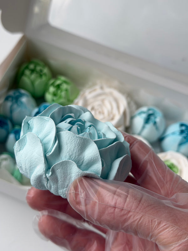 Flowers Set - blue