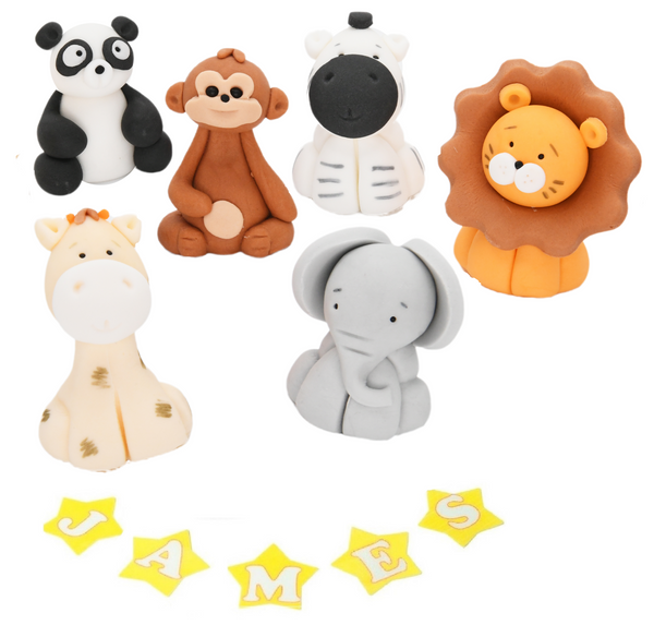 6 animals set