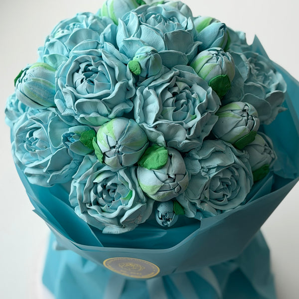 Peony Bouquet Blue
