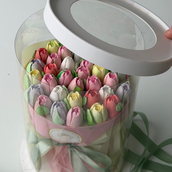 Mix tulips Delicate_bouquet