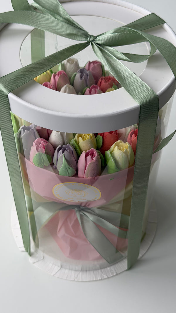 Mix tulips Delicate_bouquet