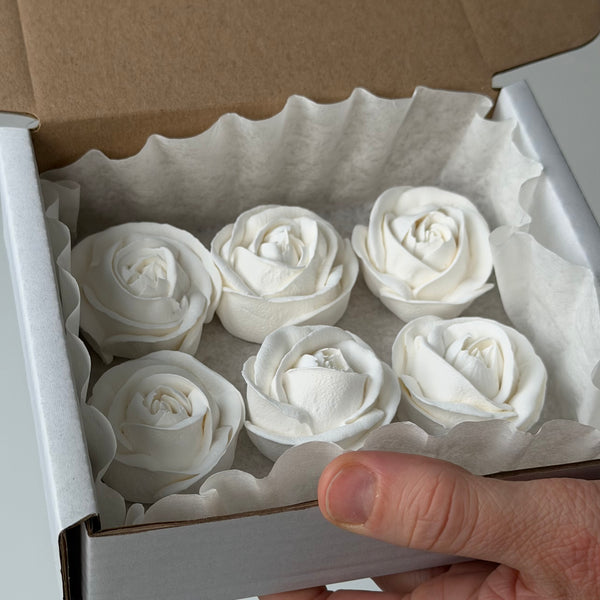 Small Rose - pure white