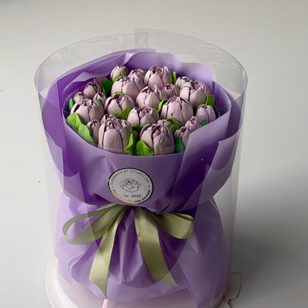 Purple Tulips small_bouquet