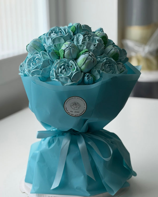 Peony Bouquet Blue