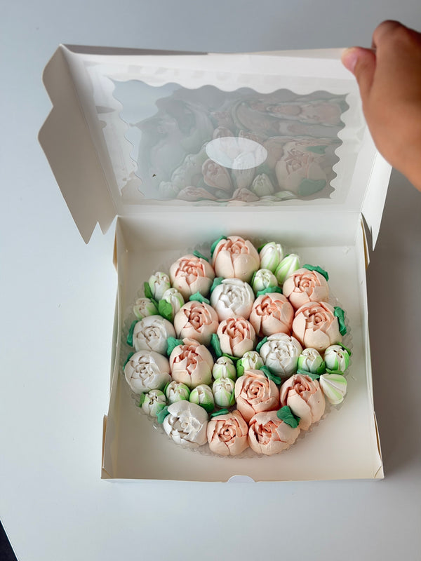 Tulips Ivory cream - 8inch