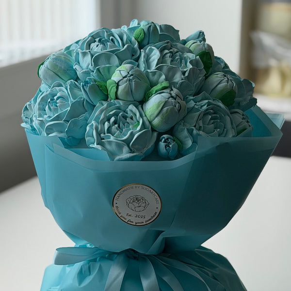 Peony Bouquet Blue