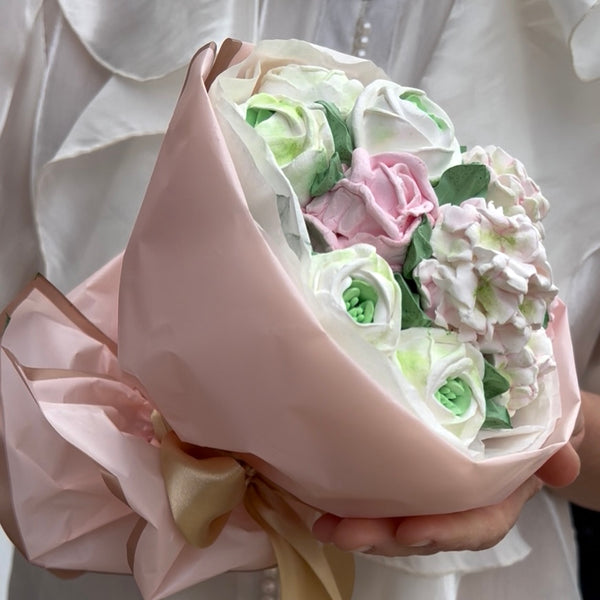edible wedding bride flower bouquet