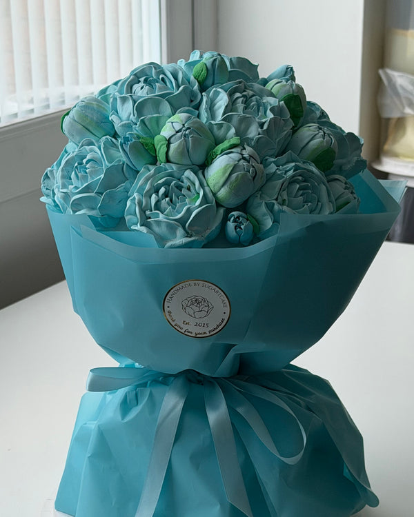 Peony Bouquet Blue