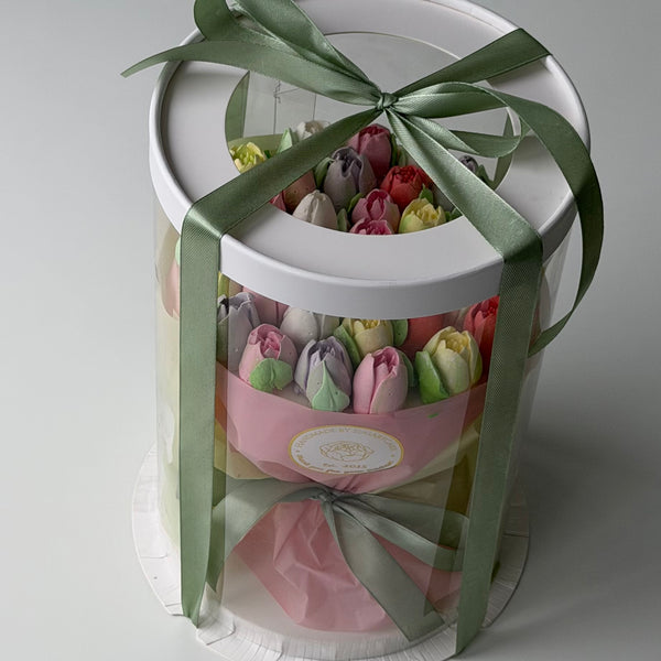 Mix tulips Delicate_bouquet