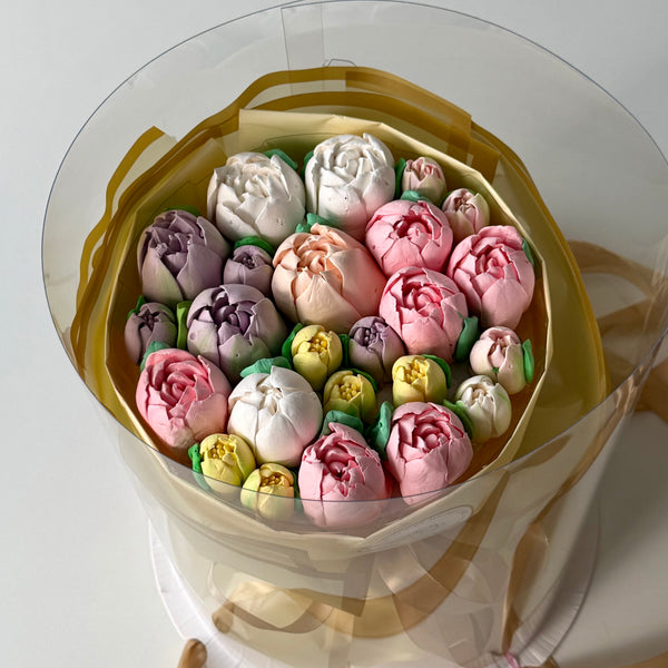 Mix tulips Gold Small_bouquet