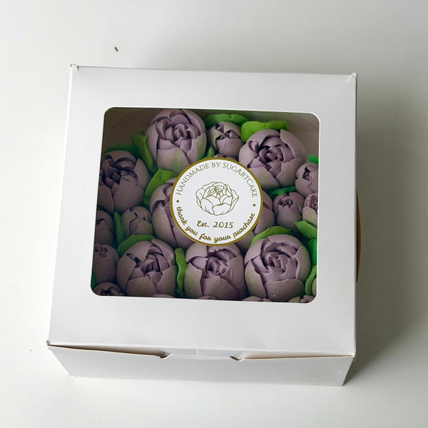 Tulips purple- 6inch