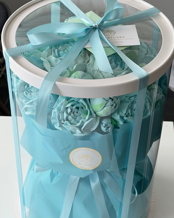 Peony Bouquet Blue