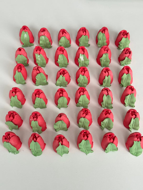 Small Tulip - rich red