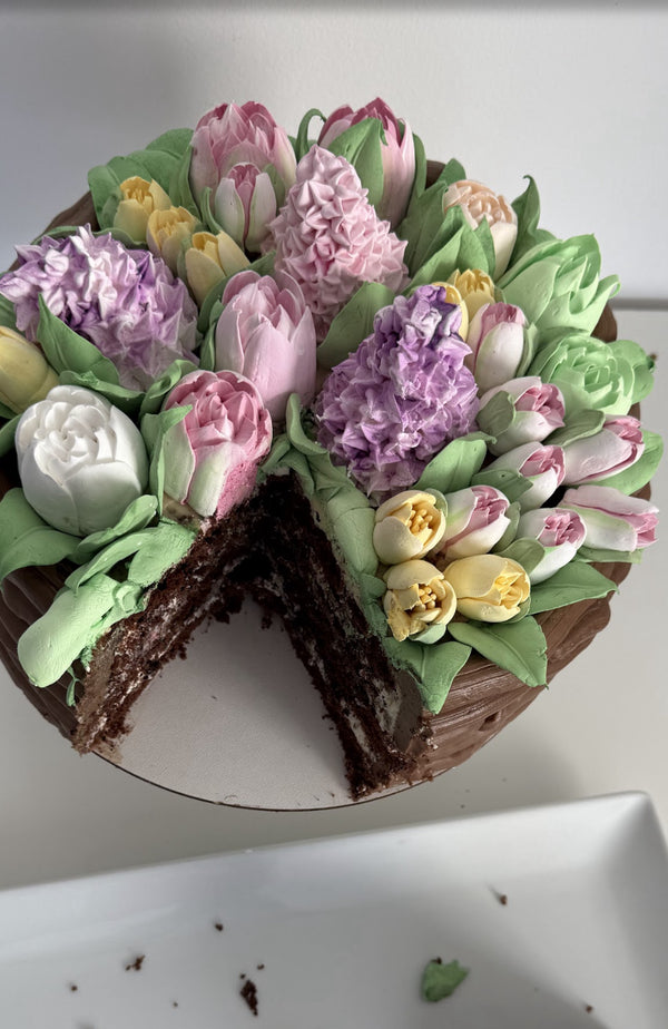 Spring mix cake