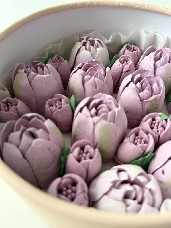 Delux Tulips - soft purple