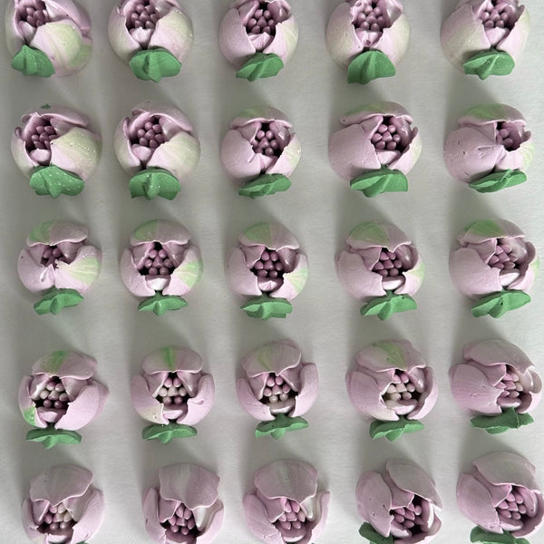 60 Small Tulips - soft purple