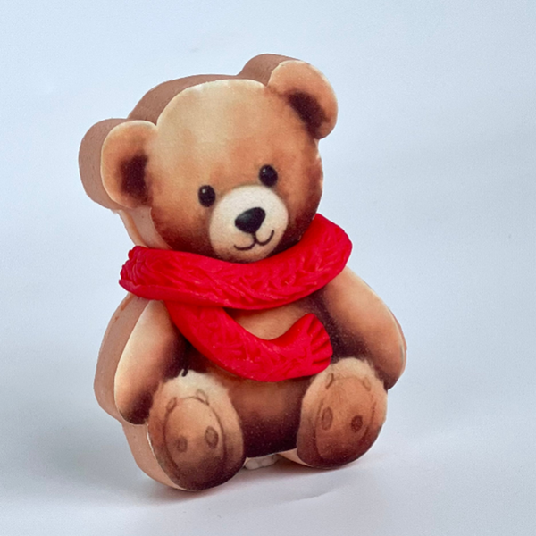 Christmas Bear Red